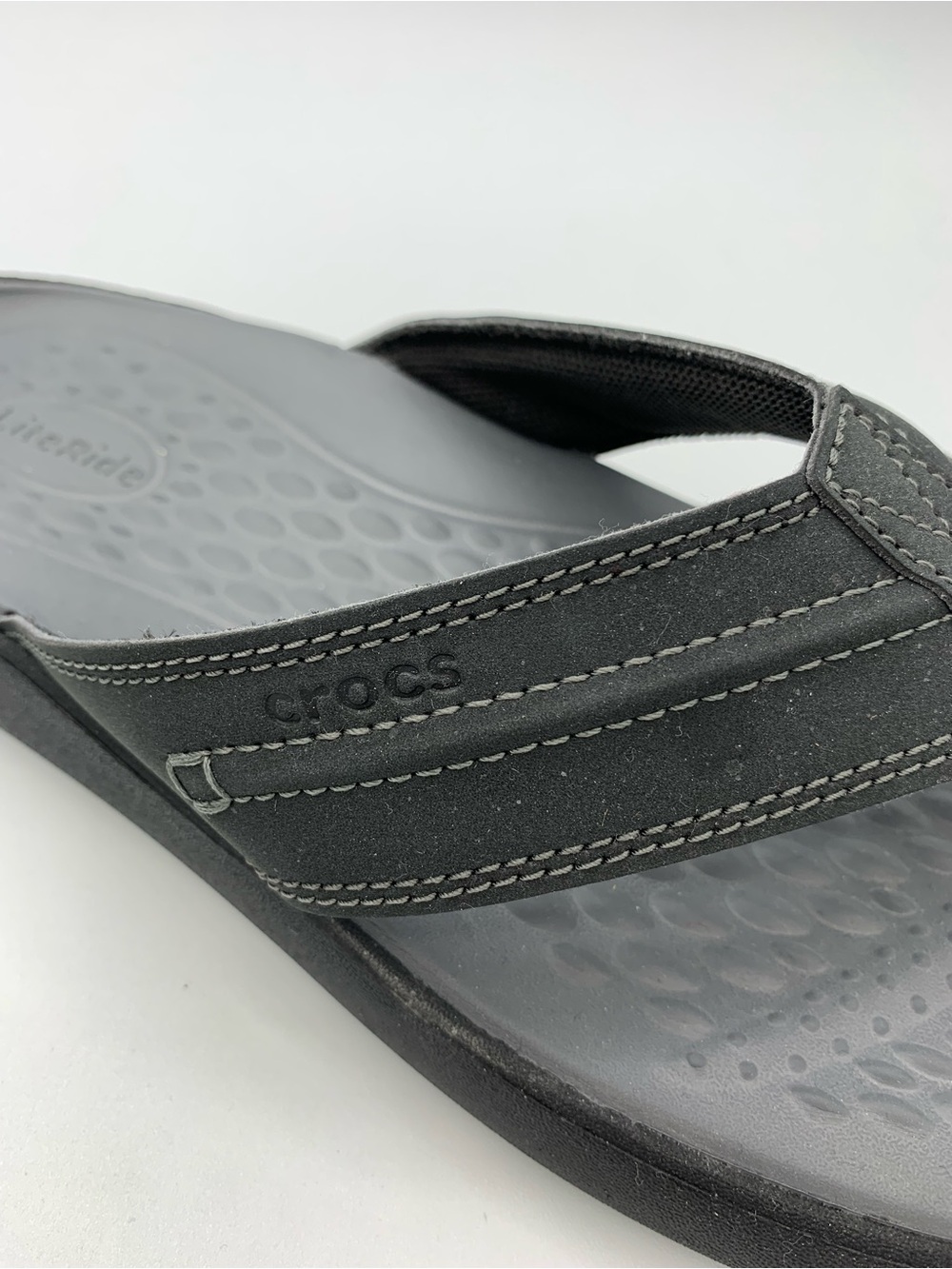 Men’s Crocs LiteRide Flip Flops M10 - Picture 4 of 5